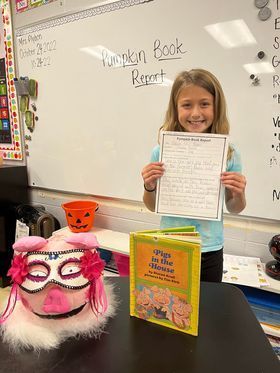 Pumpkin Book Reports Buffalo Elementary School