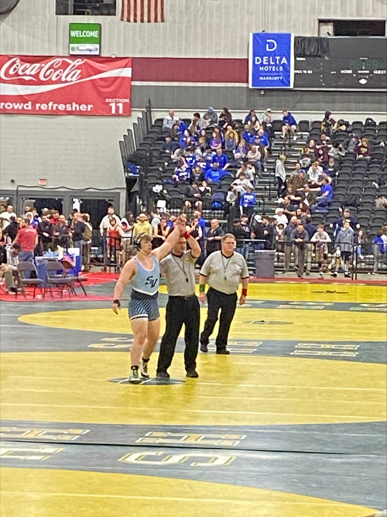 SVHS Wrestler Connor McCann 4th Place State Tournament