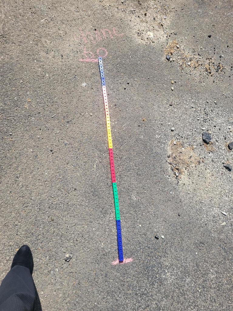 Dunlow Elementary School Kindergarten Measuring Project