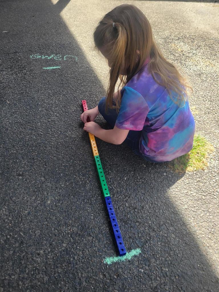 Dunlow Elementary School Kindergarten Measuring Project