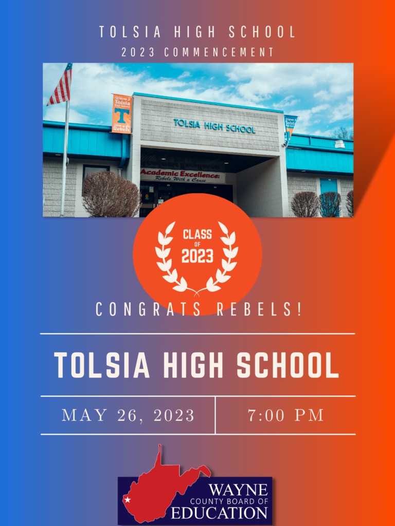 Tolsia High School 2023 Graduation Ceremony