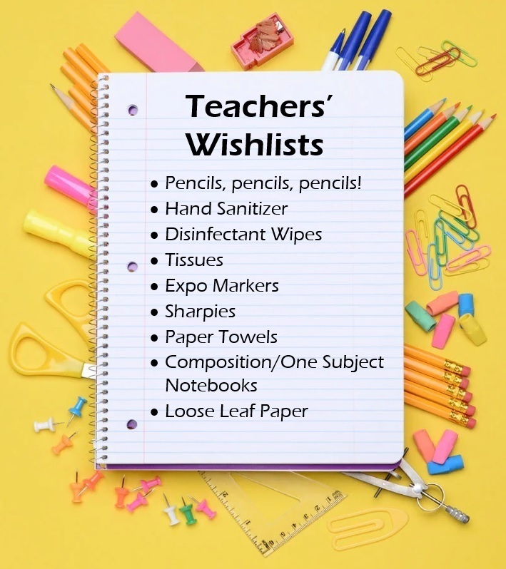 Back to School Supply Lists CeredoKenova Middle